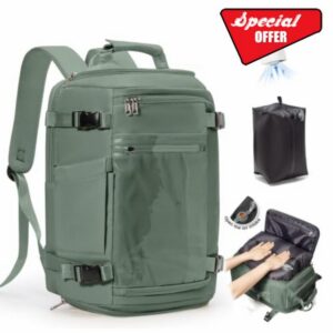 SZLX Vacuum Backpack Travel Bag with Pump