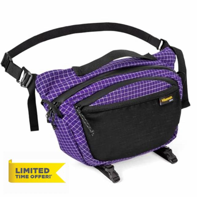 HIKEMAN Backpack Chest Pouch - Lightweight Crossbody Shoulder Bags