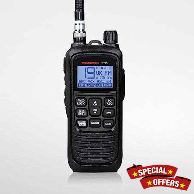 THUNDERPOLE T-X Portable CB Radio Handheld