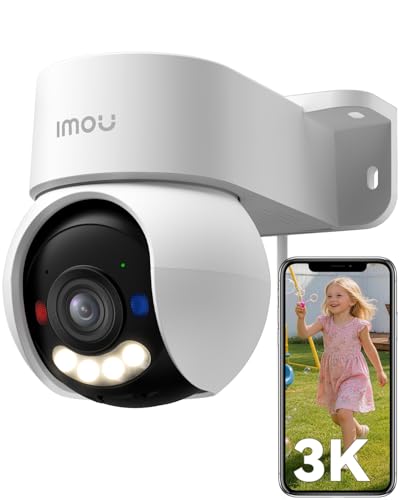 3K Security Camera Wireless with 2.4/5 GHz Wi-Fi 6