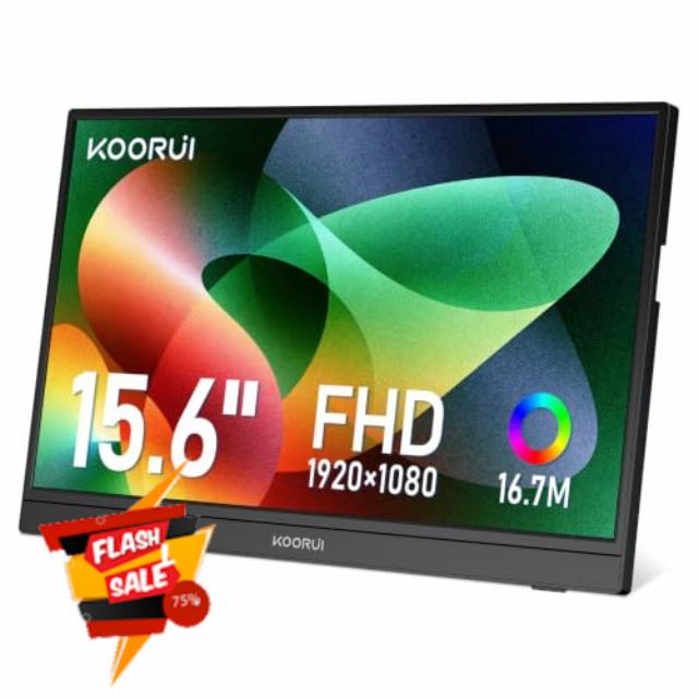 KOORUI 15.6 Inch Portable Monitor