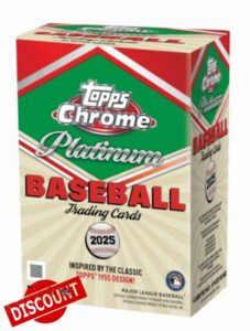 MLB 2025 TOPPS Chrome Platinum ’55 Baseball Value Box