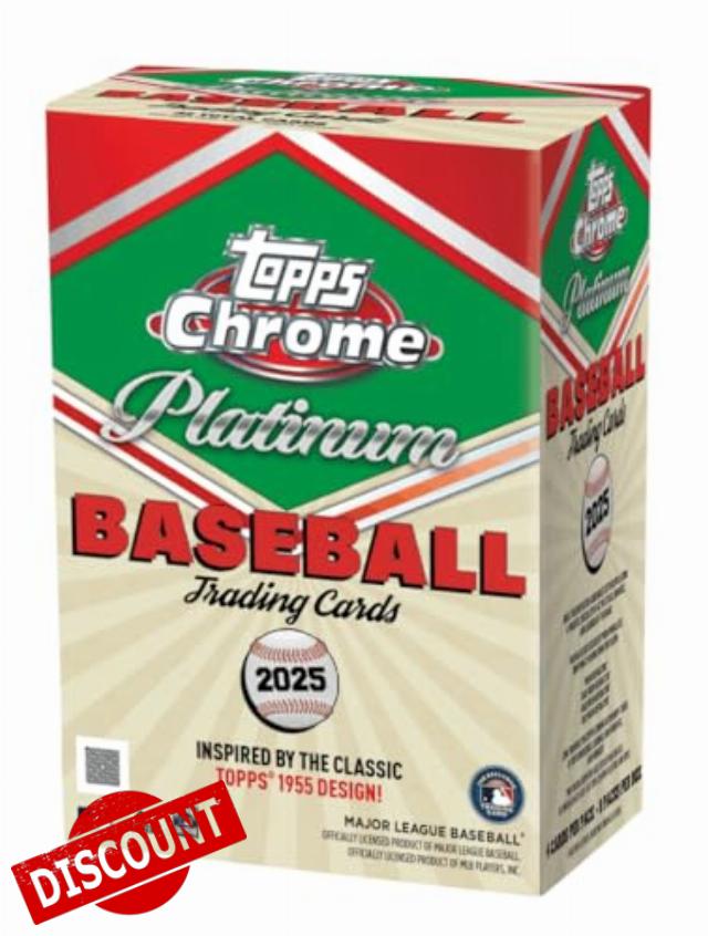 MLB 2025 TOPPS Chrome Platinum ’55 Baseball Value Box