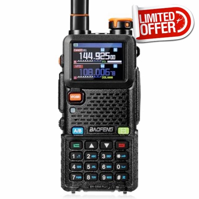 BAOFENG UV-5RM PLUS GPS Ham Radio Handheld