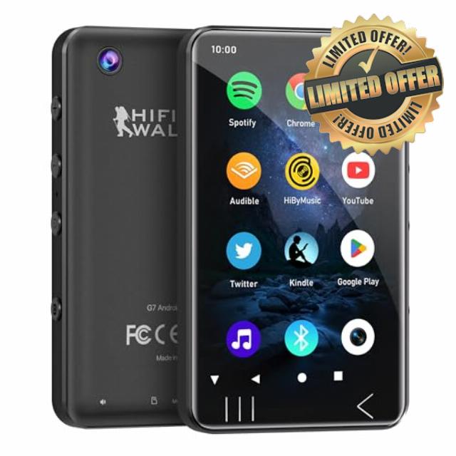 HIFI WALKER G7 MP3 Player with Bluetooth & WiFi