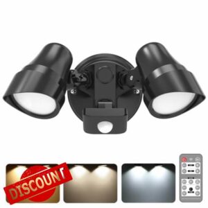 ALUSSO LED Security Light Outdoor with Motion Sensor