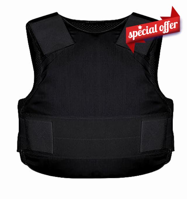CoolMAX PRO Bullet Proof Level II Covert Vest - Black