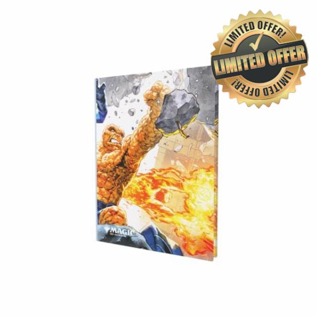 Gamegenic | Magic: The Gathering | Marvel Super Heroes Casual Album 18-Pocket - The Fantastic Four | Trading Card Game Accessory | Ages 13+