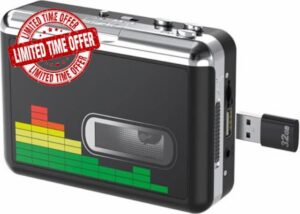 USB Cassette Player/Tape to MP3 Converter