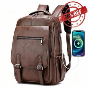 Laptop Backpack Mens Travel Backpack with USB Charging Port