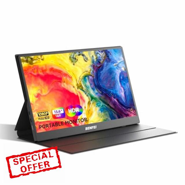 BENFEI Portable Monitor 15.6''
