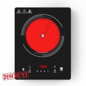 GIHETKUT Single Burner Electric Hob