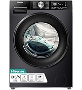Hisense WF5S1245BW Freestanding 12 KG Front Load Inverter Washing Machine with Auto Dose WiFi Ena...