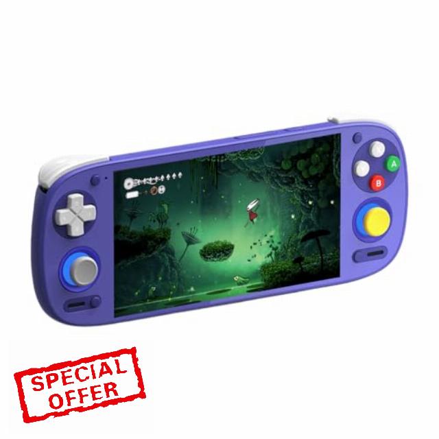 Retroid Pocket 5 Handheld Games Console - 5.5 Inch 1080p AMOLED Screen