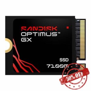 SANDISK Optimus GX 7100M NVMe SSD 1TB (Up to 7