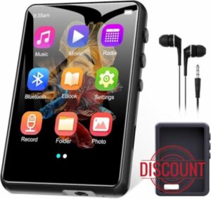 128GB MP3 Player with Bluetooth 5.4