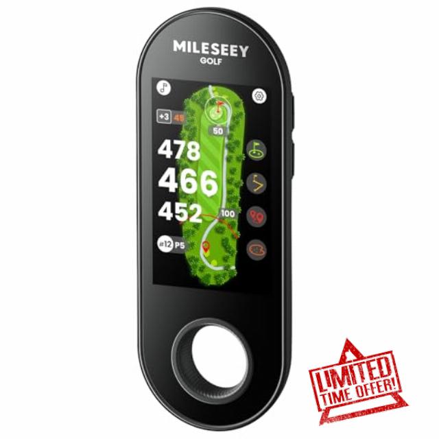 MILESEEY GeneSonic Go Handheld Golf GPS Rangefinder