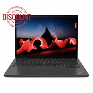 Lenovo ThinkPad T14 Gen 3 2024 Laptop 14" WUXGA 12-Core Intel i7-1260P 32GB DDR4 1TB SSD Intel Iris Xe Thunderbolt 4 Wi-Fi 6E WLAN Backlit Keyboard Win11 Pro (Renewed)