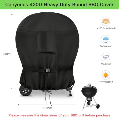 Outdoor BBQ Grill Covers for Charcoal Grills