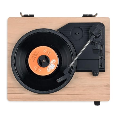 Light Wood Turntable for Home Audio
