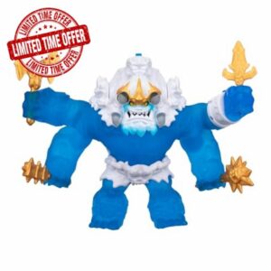 Goo Jitzu King Frostbite 10 inch action figure with 35+ Phrases and Lights