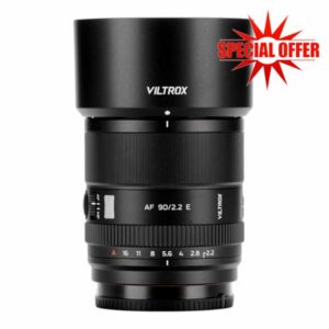 VILTROX 90mm F2.2 EVO E Lens