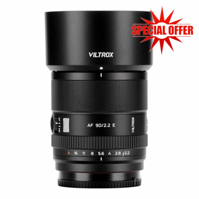 VILTROX 90mm F2.2 EVO E Lens