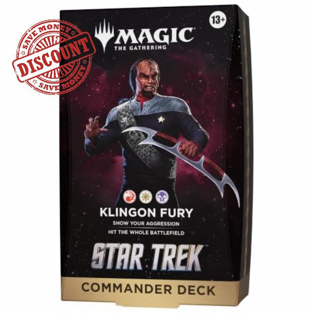 Magic: The Gathering | Star Trek Commander Deck - Klingon Fury (English Version)