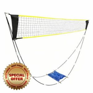 Badminton Net - Foldable Sport Equipment | Portable Volleyball Net Equipment