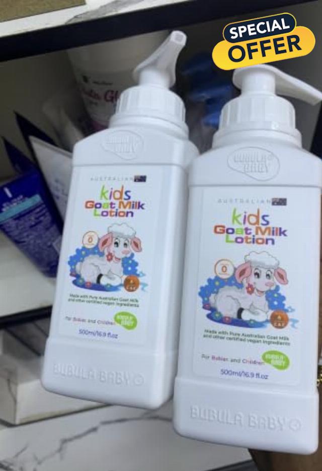 Bubula Baby Australian Kids Goat Milk Lotion