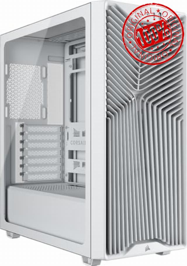 CORSAIR 3200D RS Mid-Tower PC Case – 3x RS120 PWM Fans Included