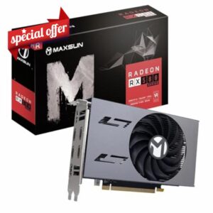 maxsun AMD Radeon RX 580 8GB 2048SP GDDR5 Computer Video Graphics Card GPU for PC Gaming