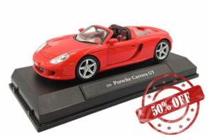 OPO 10 - Miniature car compatible with Porsche Carrera GT Red 1:24 scale - Cararama 848269
