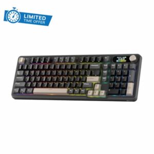 RK ROYAL KLUDGE S98 Mechanical Keyboard w/Smart Display & Knob