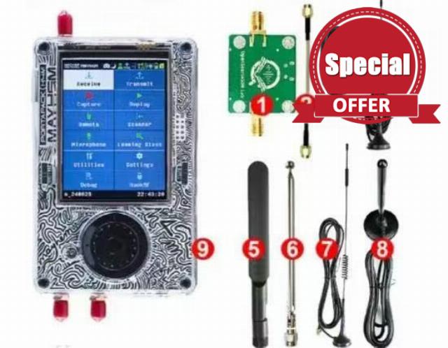 PortaPack H4M +r10c Kit with Antennas