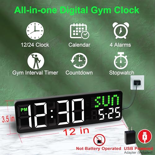 Remote Interval Timer with Tabata HIIT Countdown