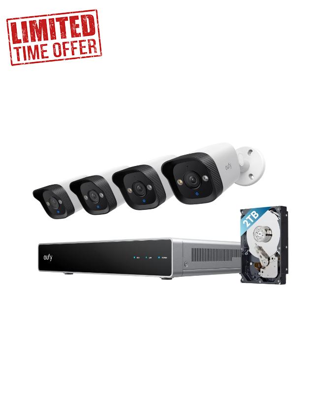 eufy Security PoE NVR CCTV Camera Systems E40