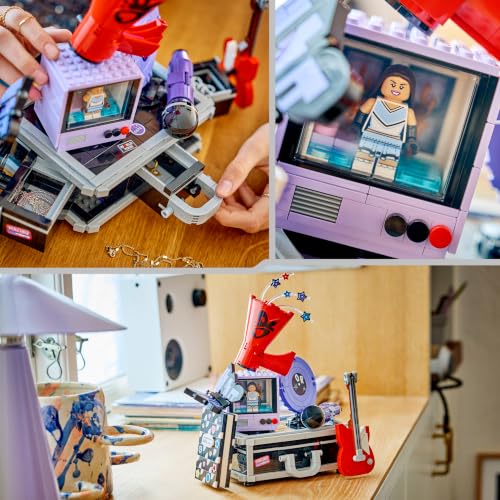 TV & Minifigure - Kids' Room Decor - Music Gift for 10+ Year Old Girls & Fans - 4303