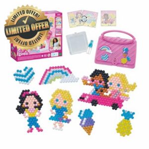 Aquabeads - Barbie Starter Craft Kit 35145 - Arts & Crafts Bead Activity Toy