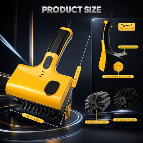 2-Speed Rechargeable for Barbecue Grates