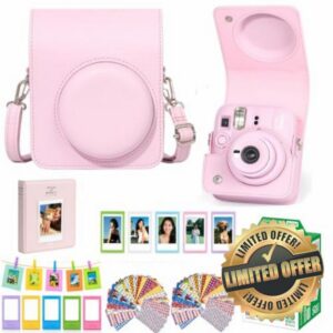 Mini 13 Instant Camera Premium Kit For Fuji Instax Mini 13 Candy Pink Includes Pink Mini 13 Case