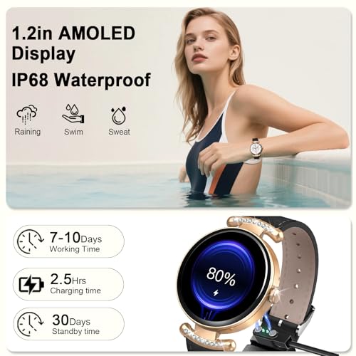 IP68 Waterproof for iOS Android Black