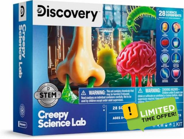 Discovery Creepy Science Lab for Kids