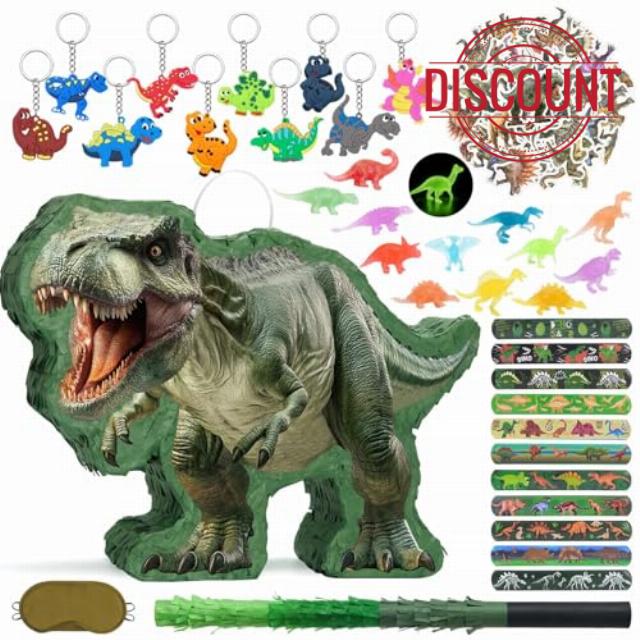 Dinosaur Pinata Gift Set Party Game