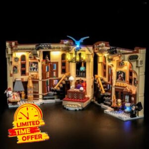 LED Light Set Compatible with LEGO 76478 Book Nook Dumbledore's Office