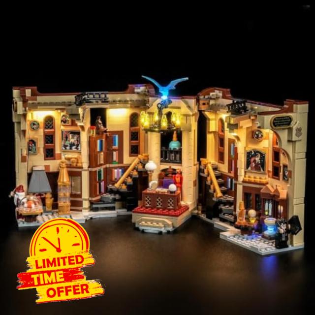 LED Light Set Compatible with LEGO 76478 Book Nook Dumbledore's Office