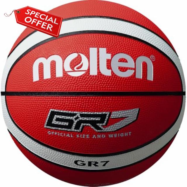 Molten Offical Basketball BGR5 Unisex Bright Coloured Ball Indoor Outdoo