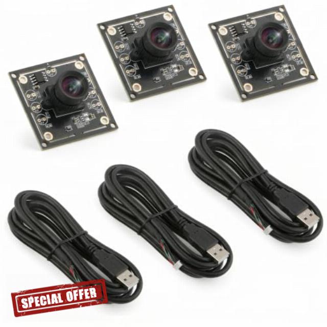 [3PCS] OV9732 720P USB Camera Module for Autodarts