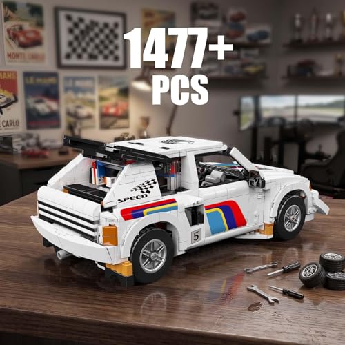 Collectible Vintage Sports Automobile Office Desktop Display (1477 Pieces)