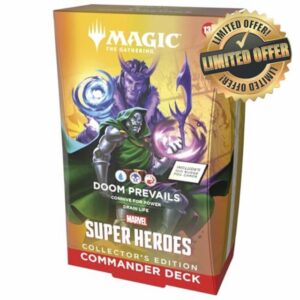 Magic: The Gathering | Marvel Super Heroes Collector’s Edition Commander Deck - Doom Prevails